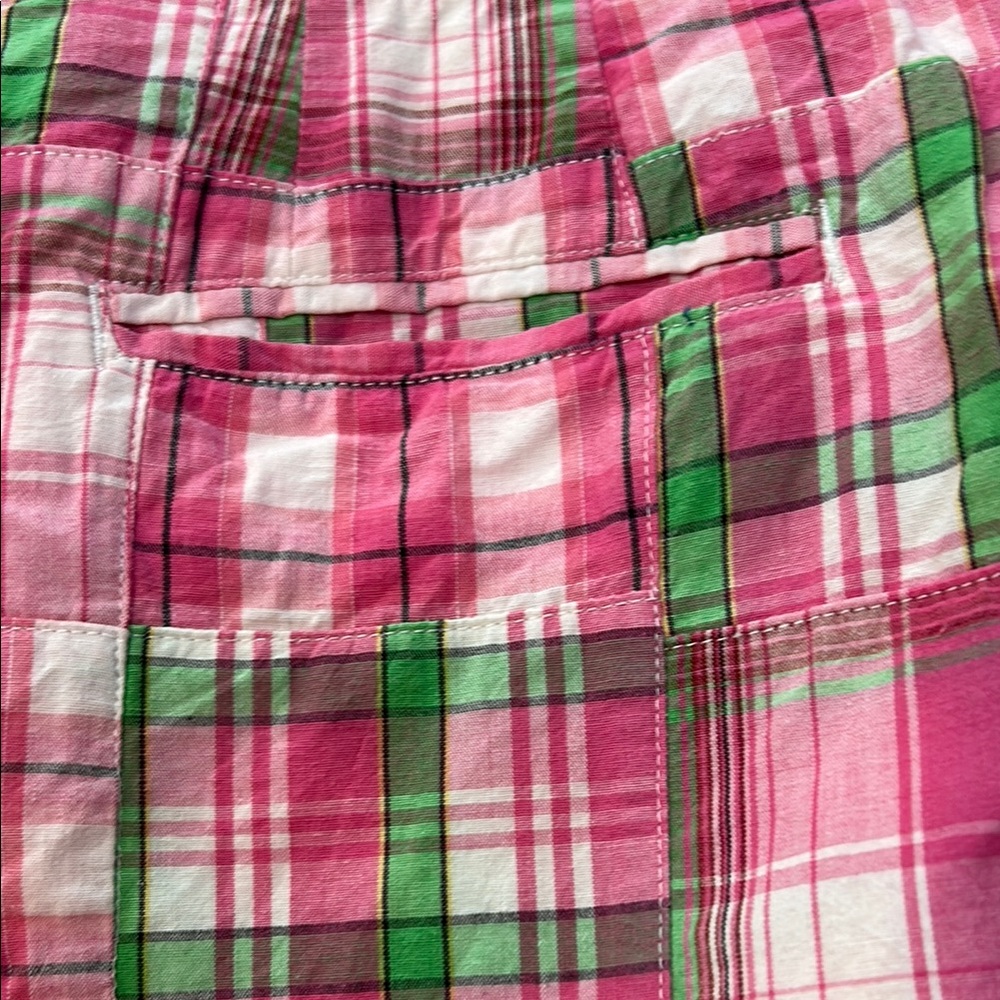 Pink and Green women’s madras skirt by Cape Madras - Picture 4 of 9